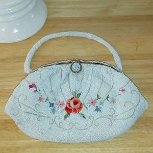 Vintage Leo Miller Beaded Evening Bag Beautiful!